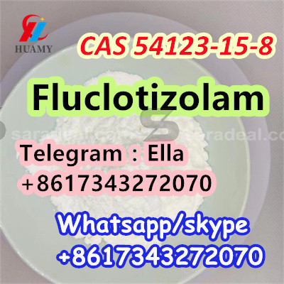 Research Chemical 99% Fluclotizolam,cas 54123-15-8