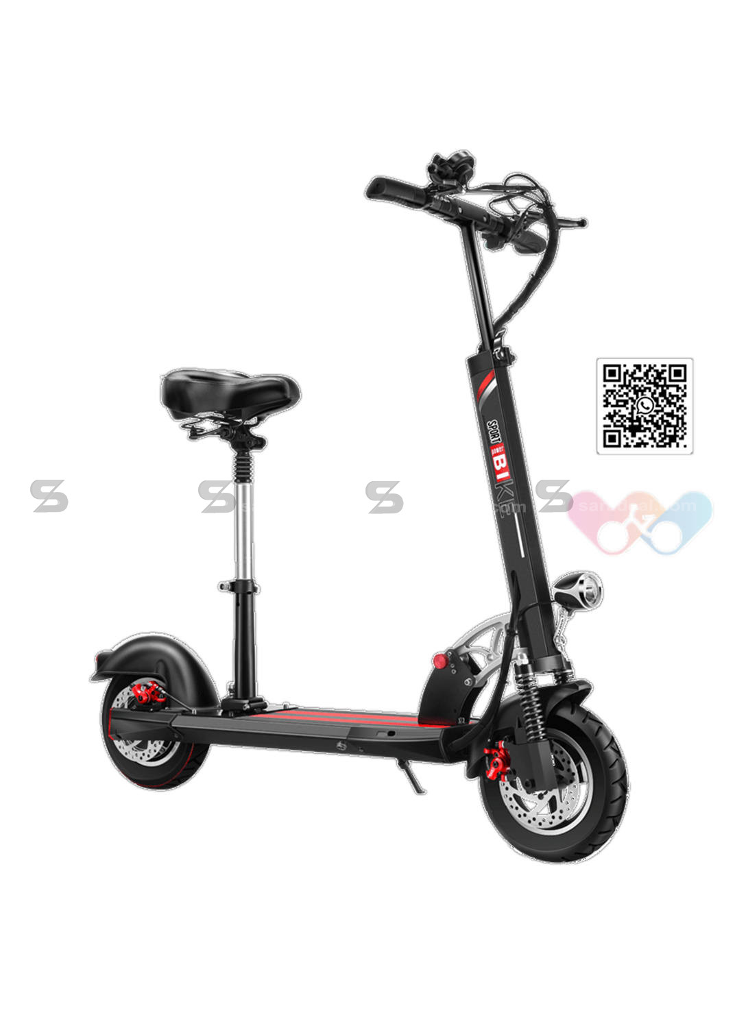 10-inch front shock absorber Electric scooter
